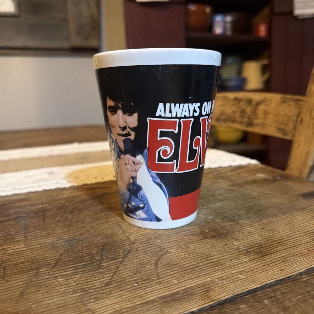 Elvis Presley Pink Coffee Cup Mug 'Always On My Mind' Signature Product
